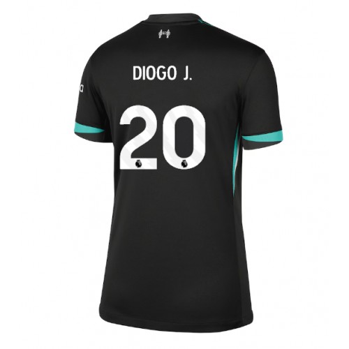 Fotbalové Dres Liverpool Diogo Jota #20 Dámské Venkovní 2024-25 Krátký Rukáv